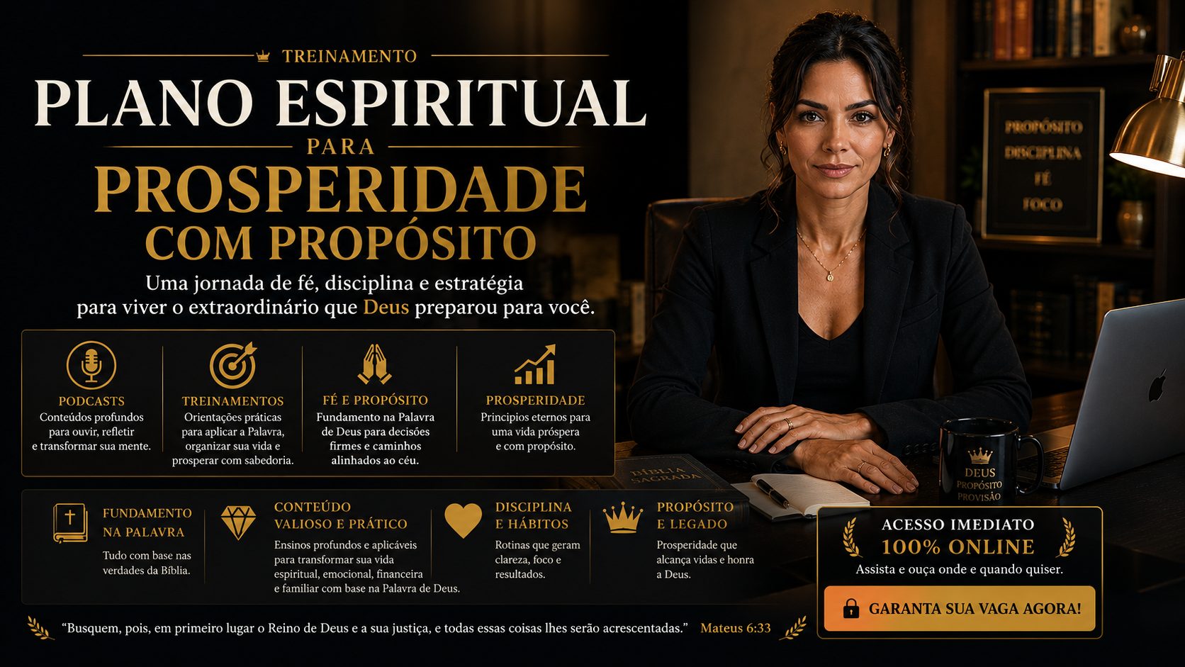 Plano Espiritual para Prosperidade com Propósito